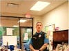 Patrolman Jerry Mancuso with Jenny 