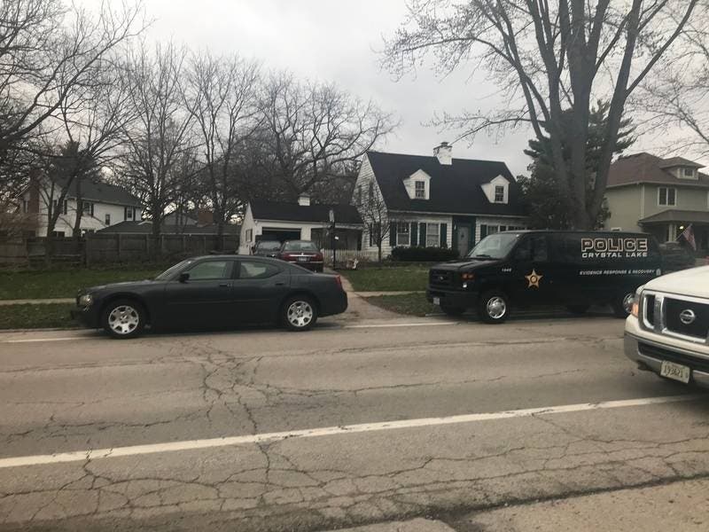The Crystal Lake home where 5-year-old Andrew Freund lived before he went missing last week. 