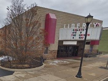 The theater in downtown Libertyville faces demolition. 
