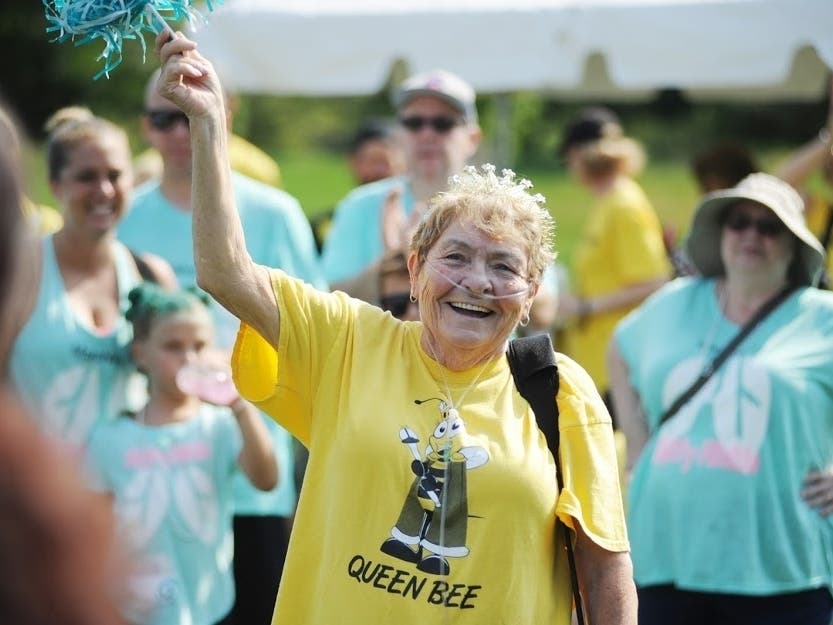 Maureen ‘Mo’ Welborn will celebrate five years cancer free at the LUNG FORCE Walk in Greater Chicago in Libertyville. 