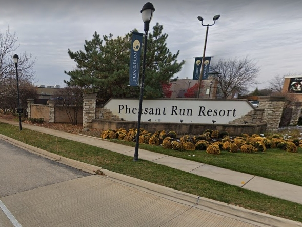 The starting bid for Pheasant Run Resort in St. Charles is currently listed at $2 million. 