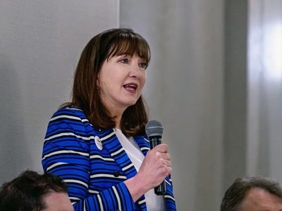 Jo Jorgensen was selected as the party's nominee during a "historic" virtual convention that included delegates from across the U.S.