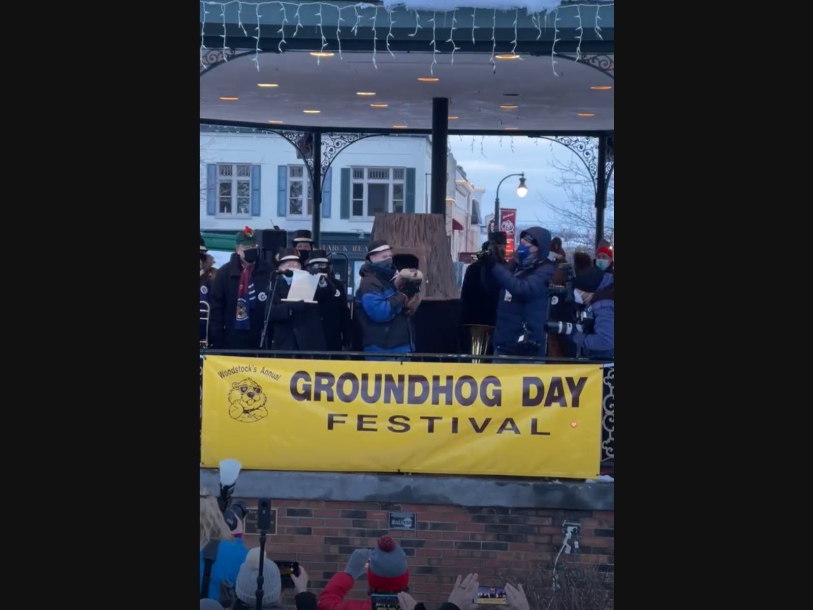 Woodstock Willie did not see his shadow on Tuesday.