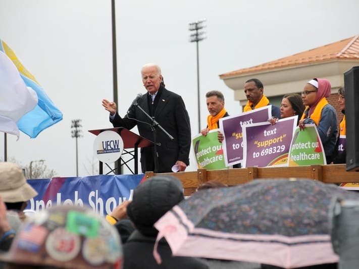 President Joe Biden has made stops in Traverse City, Michigan, and LaCrosse, Wisconsin in the past week. He is expected to visit Crystal Lake on Wednesday. 