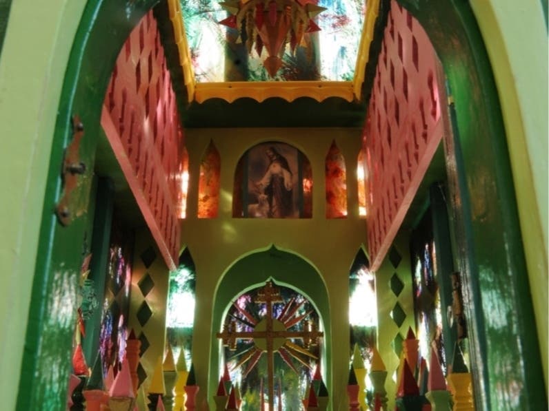 A special exhibition, “Color and Light: Charles Warner’s Miniature Cathedrals,” is running through January 8, 2023 at the Bess Bower Dunn Museum in Libertyville. 
 