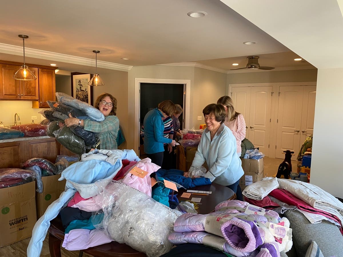 Organizations that benefitted from the project were extremely grateful, according to a news release. 
