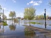 Fox River flooding in East Dundee and Carpentersville on Thursday, April 23, 2026.