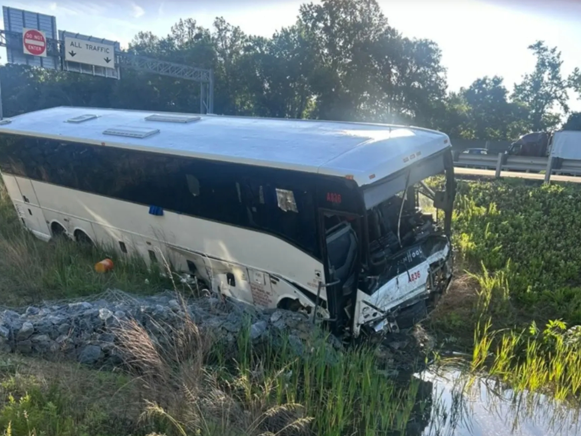 Bus Driver Charged After I-95 Crash Kills Family Of Four In Virginia
