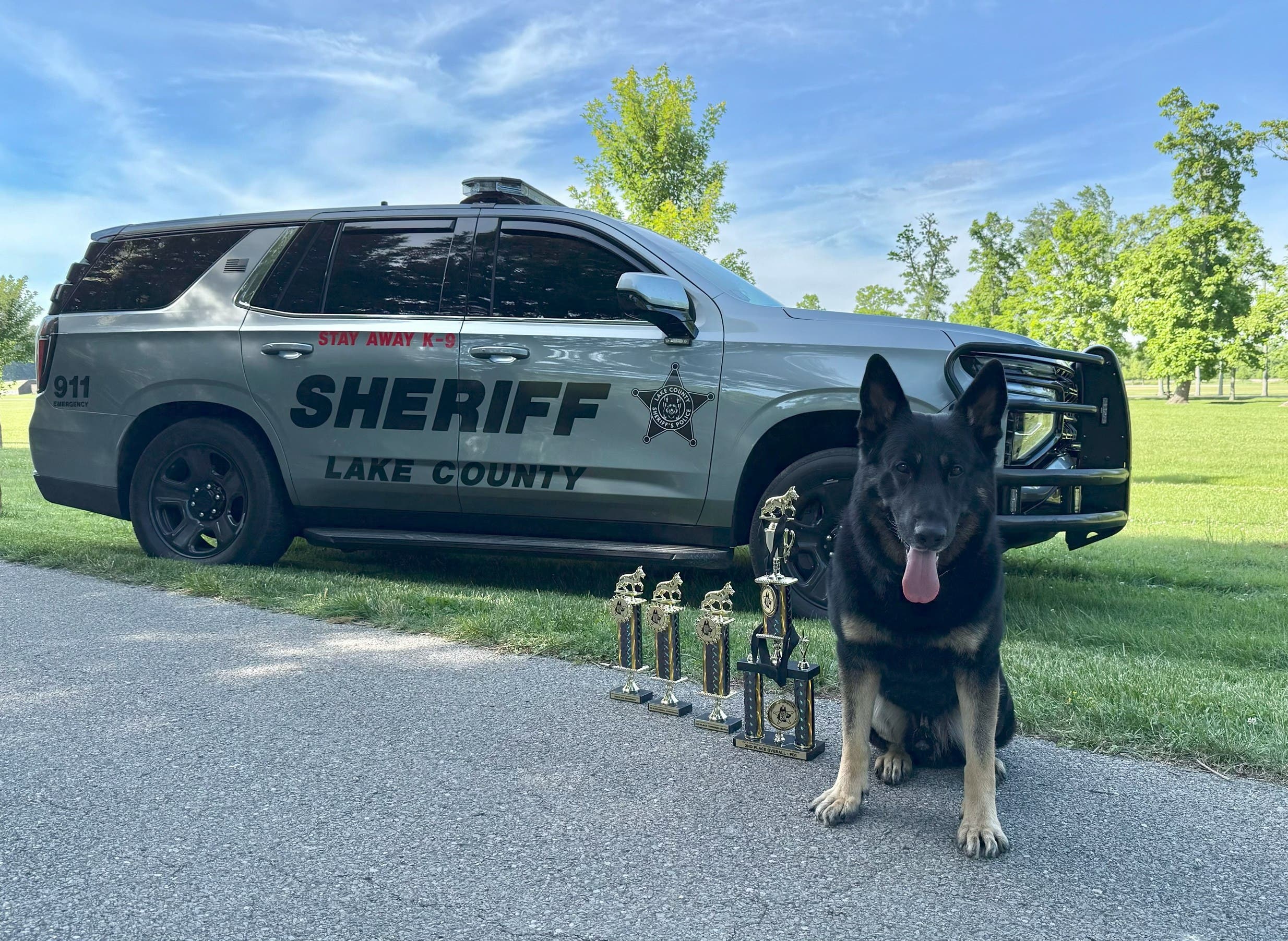 K9 Zeus also had a strong showing, earning second place overall patrol dog, along with top-three finishes in suspect search, combined search, criminal apprehension,and obedience.