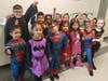 Students from Mrs. O’Neill’s first grade class, one of the top earning classrooms.