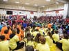 About 300 eighth grade students pledged to play games for the Keith Valley Challenge and raise money for the Make-A-Wish Foundation.