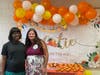 Nursing Educator Brianna Vettese at her birthday shower, thrown by students and staff.