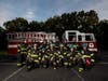 The volunteer firefighters at the Rocky Hill Fire Department.