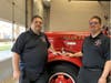 Shawn and Dustin Reinhold at Shiloh Fire Company. 