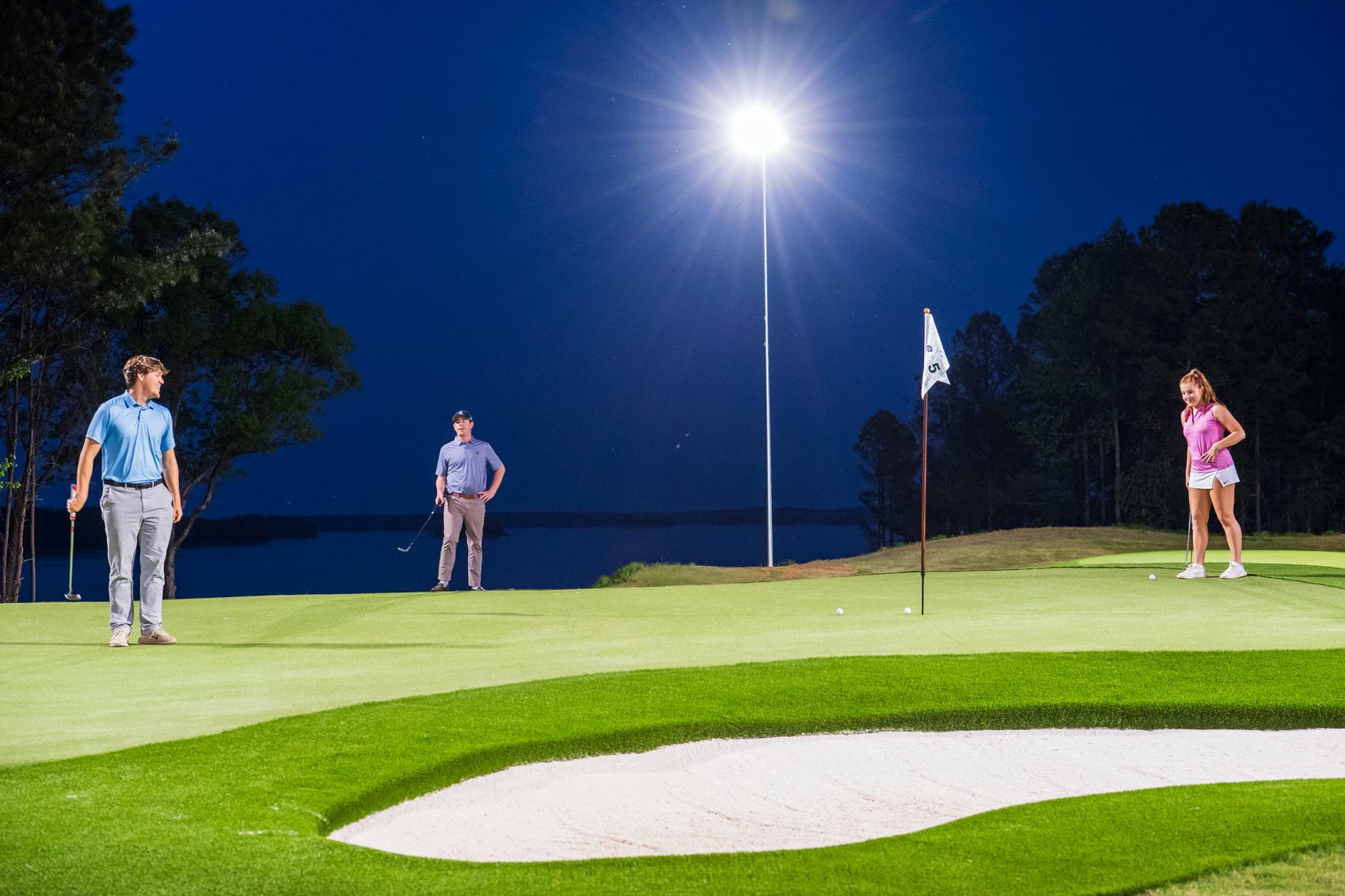 Georgia’s Only Night-Lit Par 3 Course Opens April 25 at Lanier Islands Resort