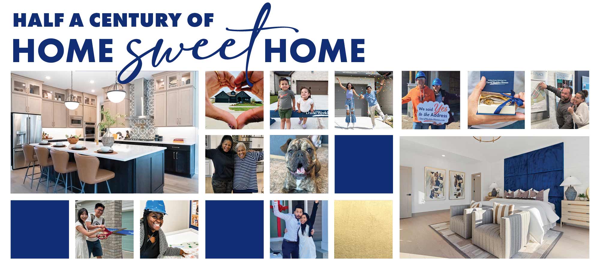 David Weekley Homes Celebrates 50 Years with Half a Century of Home Sweet Home Promotion in Atlanta
