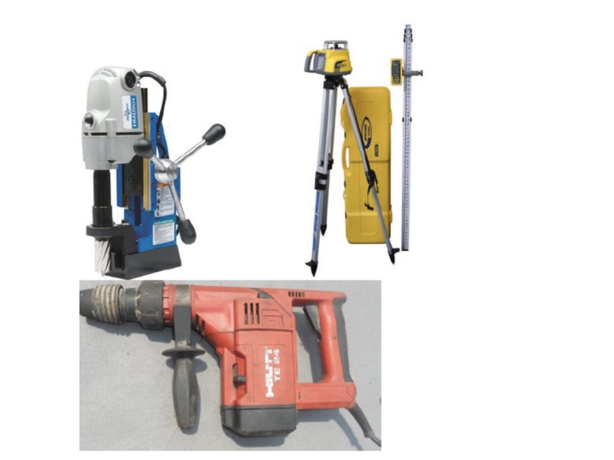 These tools are similar to the ones stolen from a business in Bow in April 2019. 