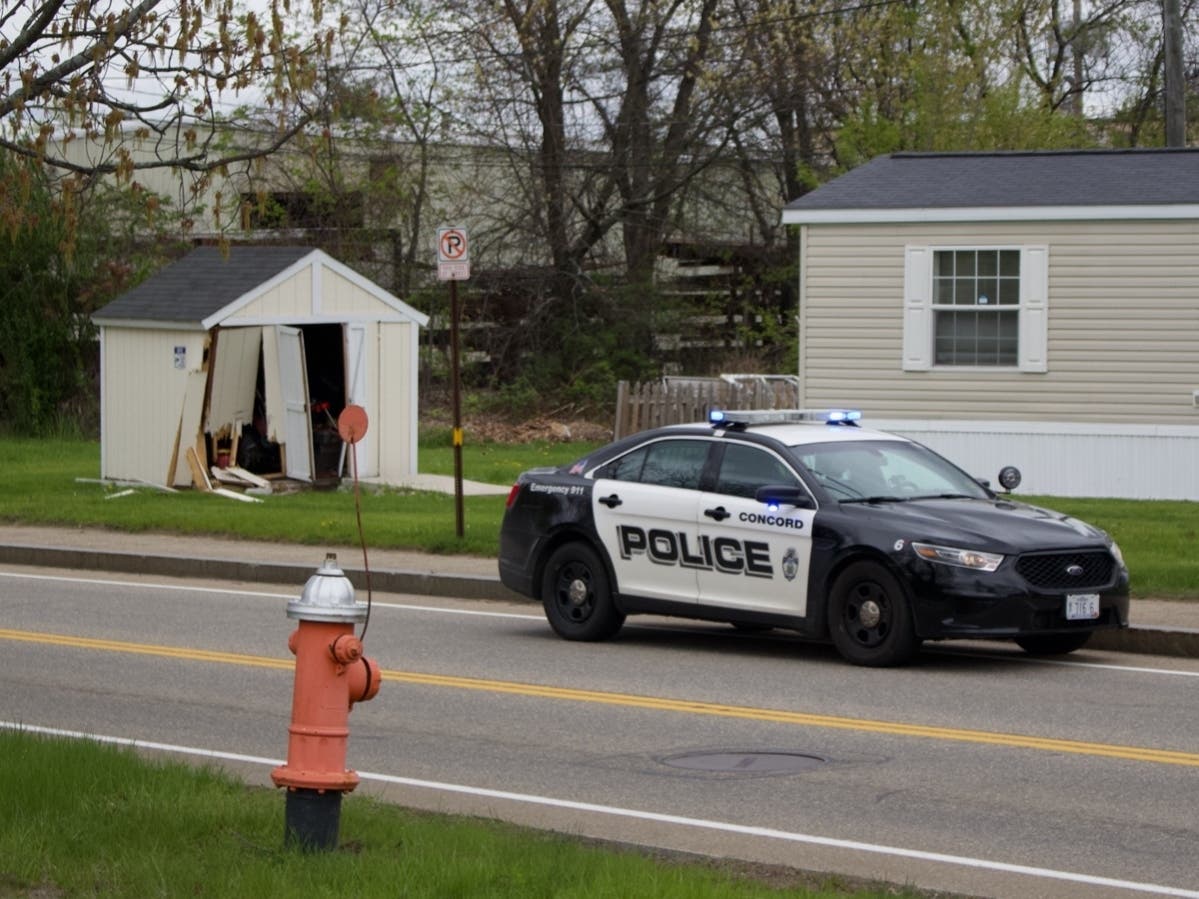 Concord police are investigating a possible hit-and-run crash on Hall Street. 