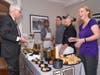 Agency board member Robert Kennedy chats with chefs from Not Your Average Joe’s.