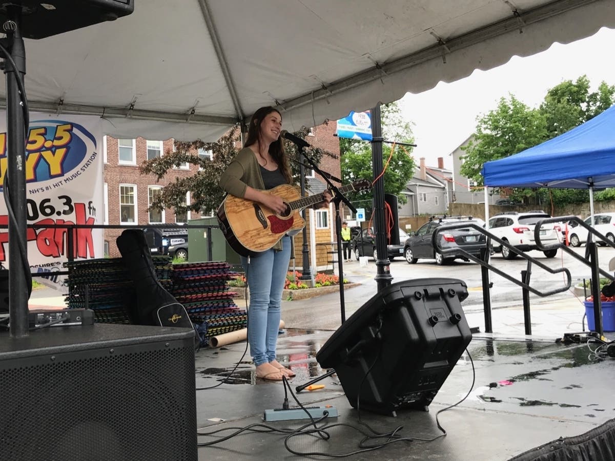 Taylor Marie performs at the opening day of Concord's Market Days Festival on June 20, 2019. 