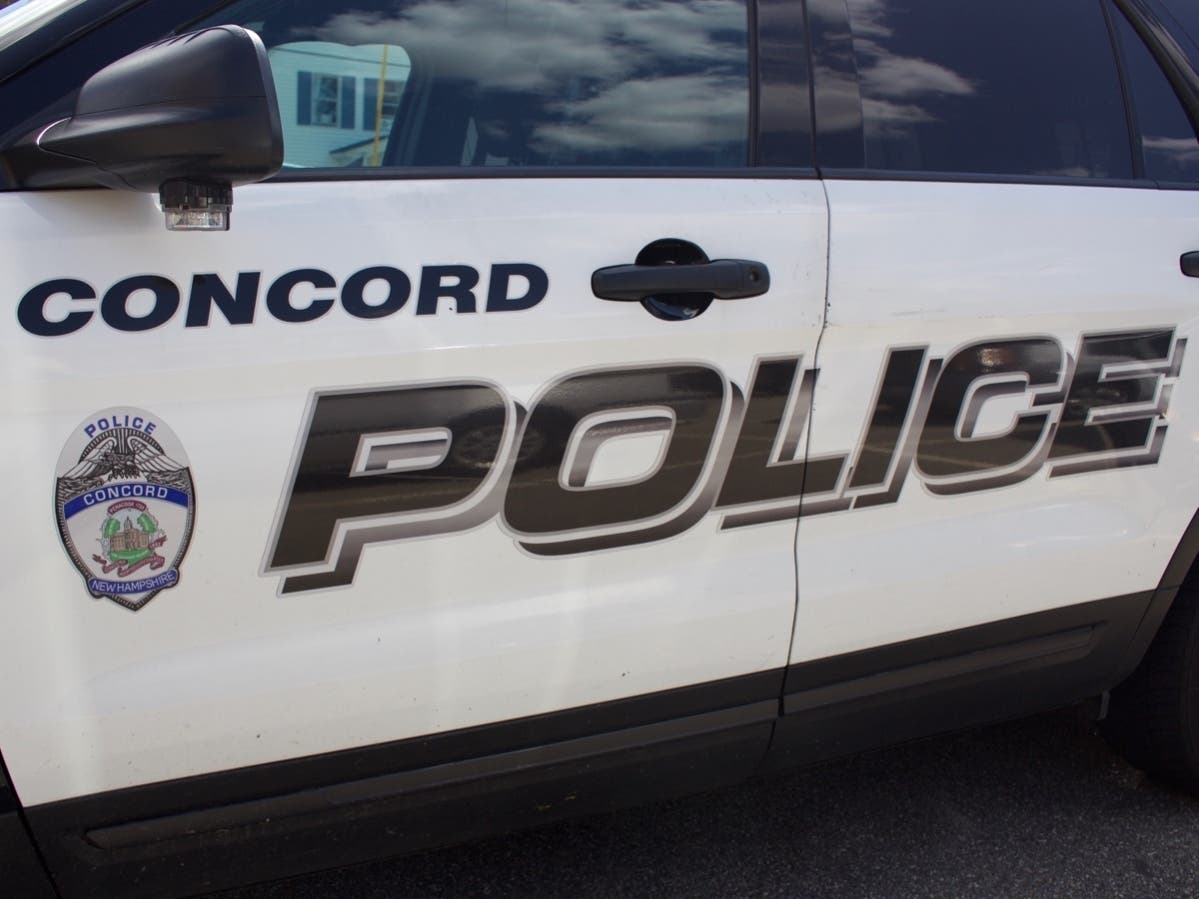 Concord Police Department cruiser: Homeless man faces 8 stolen property counts, a drug charge, and numerous warrants.