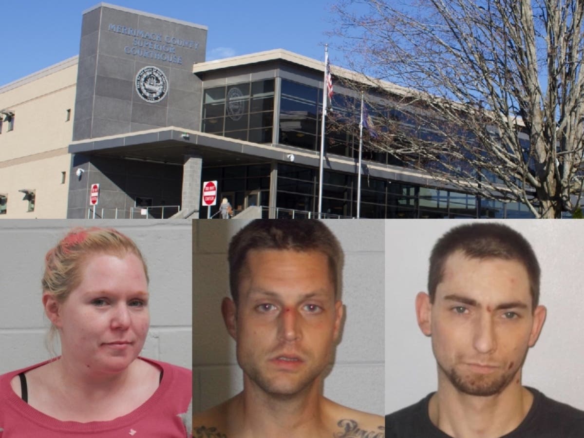 Tiffany Coburn, Michael Carpenter-Noucas, and Christopher Becker were indicted in court recently. 