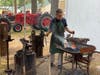 Blacksmithing at the Hopkinton State Fair on Aug. 31. 