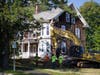 Demolition began on the historic Beede House on Washington Street in Penacook on Sept. 3.