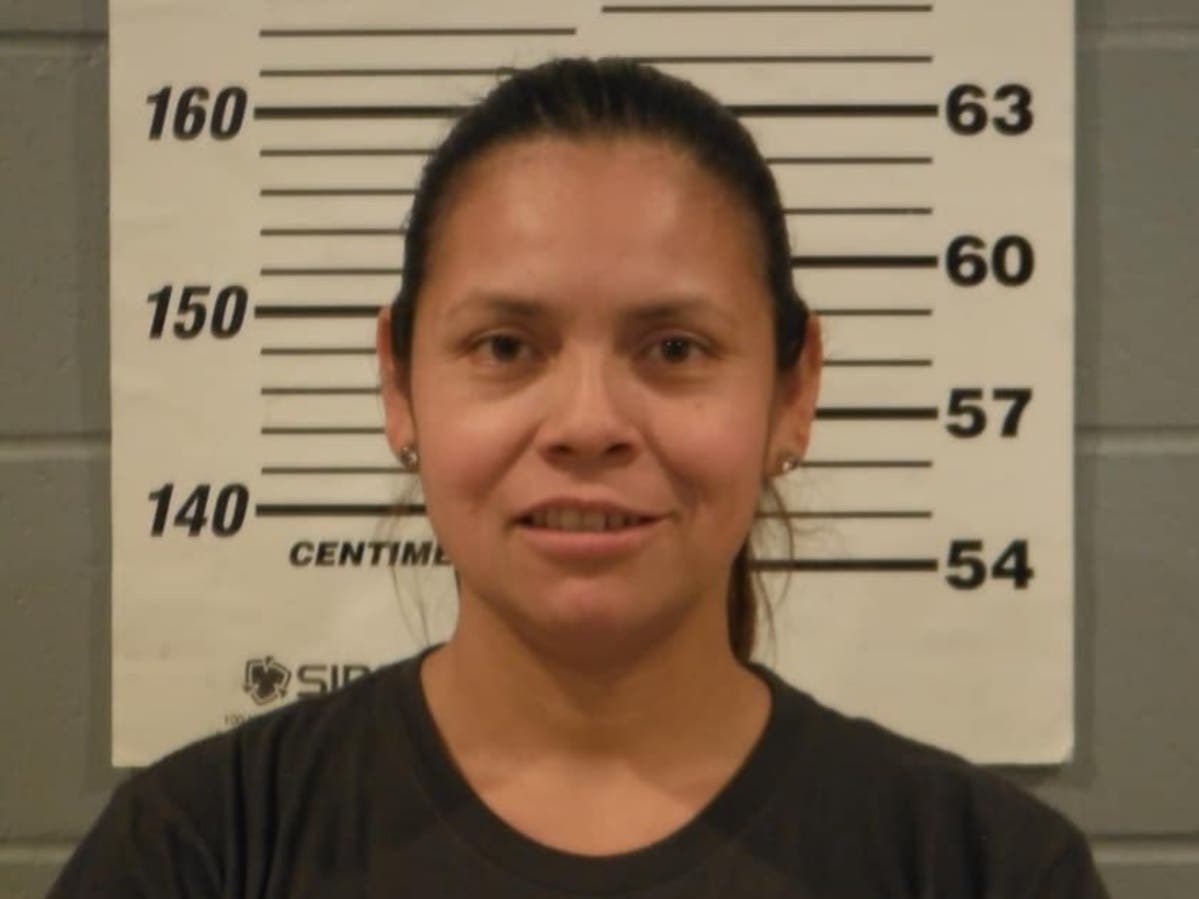 The mugshot for Marixa Lemus Hernandez. She was arrested Sept. 7 and accused of hitting a dog with her vehicle. The dog died.