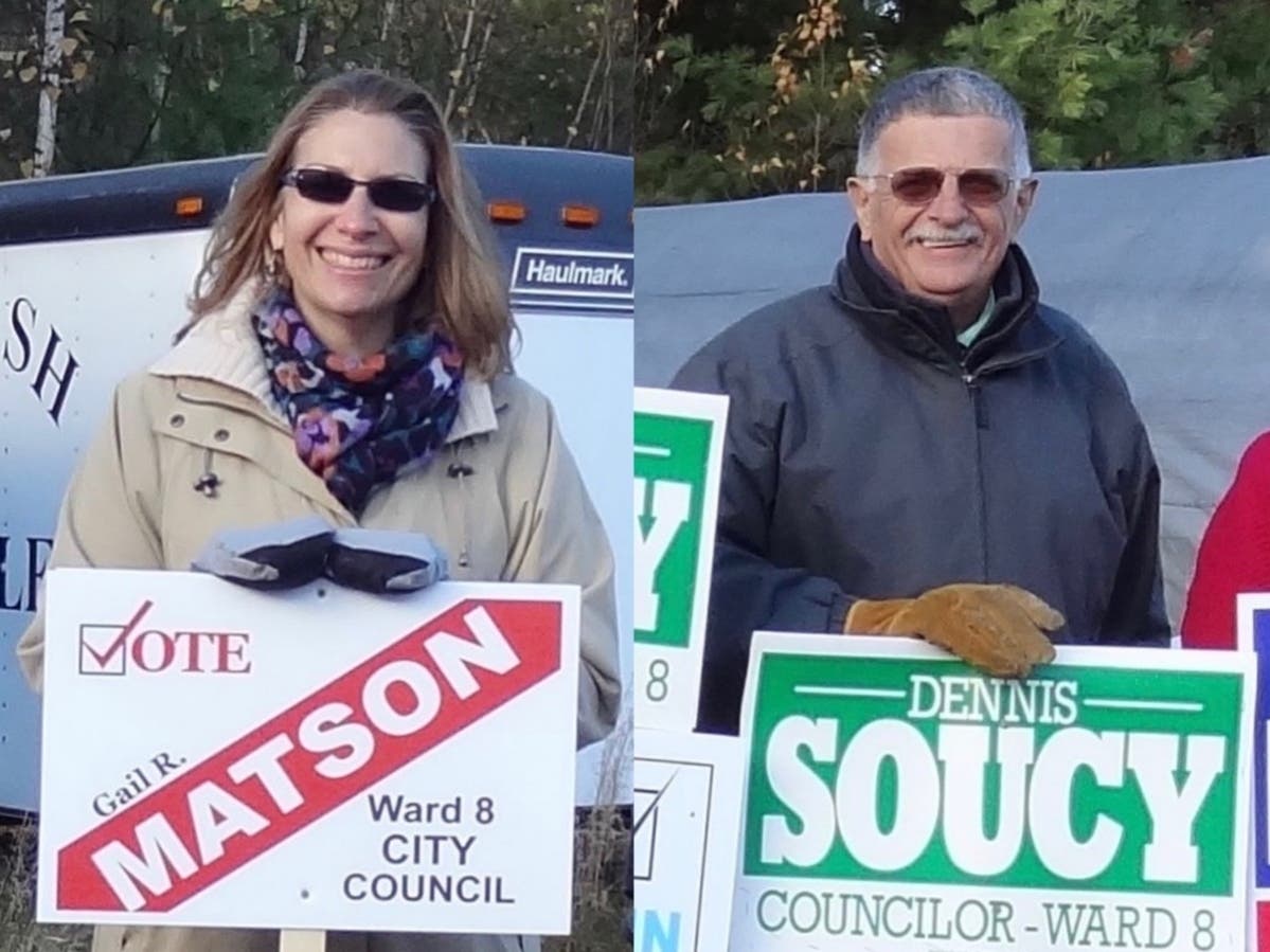 Gail Matson and Dennis Soucy will face-off again for the Ward 8 Concord City Council seat in November. 