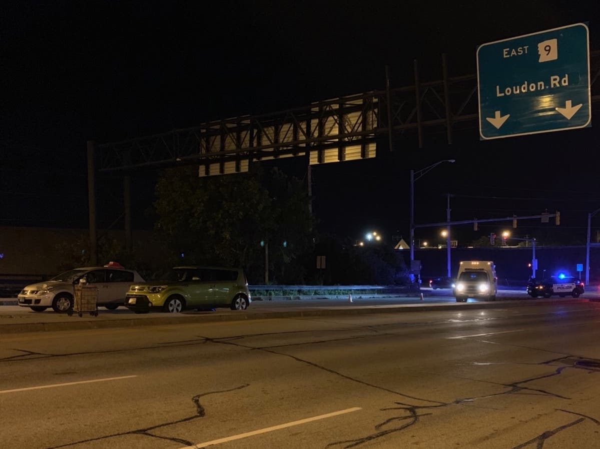 A woman who was struck by a vehicle while jaywalking on Loudon Road in Concord has died. 