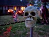 The Halloween display on Wedgewood Drive on the Concord Heights on Oct. 16. 