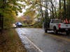 Fisk Road in Concord was closed on Oct. 17 after a tree fell across the road. 