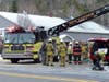 A 4-alarm fire was reported at FloorCraft, a tile, carpet, and wood flooring company in Wilmot, Nov. 14.
