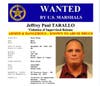 A picture of the U.S. Marshals Service alert issued for Jeffrey Paul Tarallo, who was wanted on a supervised release violation. 