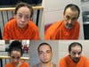 Shayna Kinney, upper left, Eric Mandigo, upper right, Brittany Fisher, Jonathan Devereaux, and Duane Hardy were arrested on Nov. 22 after a drug raid in a manufactured home park on Manchester Street.