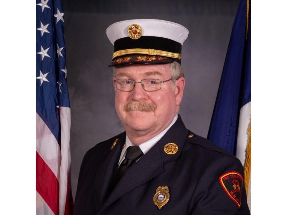 Concord Fire Chief Dan Andrus will leave his post at the end of December. 