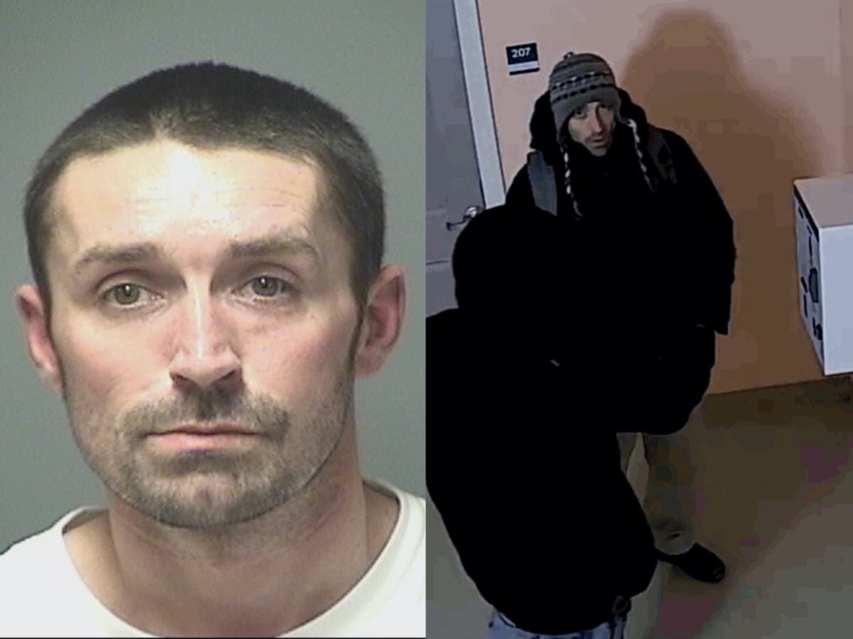 Travis Bruce, a convicted thief, faces charges in Bedford and Manchester after burglary and other incidents during the past few months. 