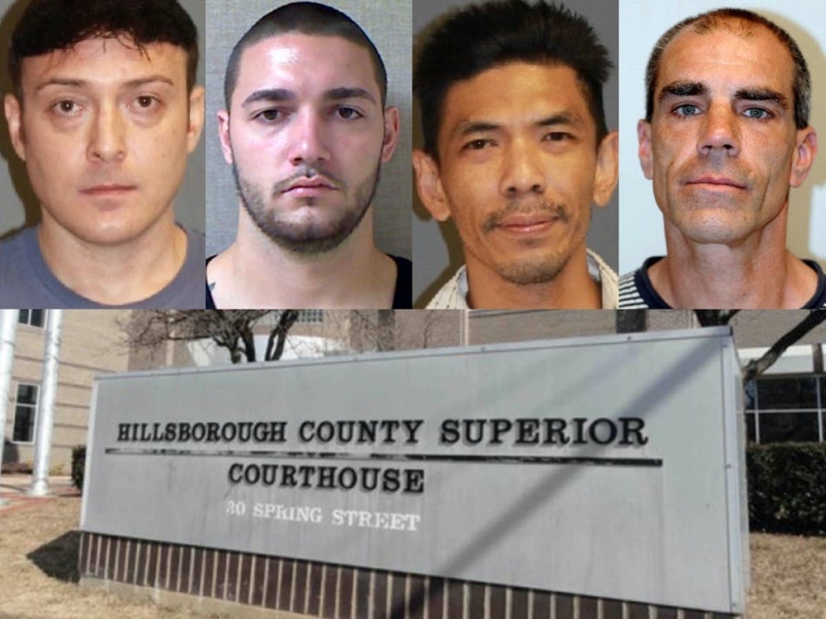 Scott Graham, Matthew Garcia, Kullawat Jaemsirikarn, and Richard Jervah were all indicted recently in Hillsborough County Superior Court South. 