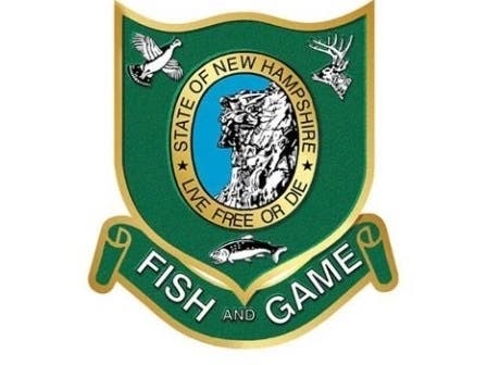 New Hampshire Fish & Game Department logo. 