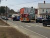 Concord fire and rescue teams as well as police officers assist with a two-vehicle accident on North State Street in Concord March 2.