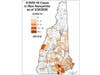 For the first time since the new coronavirus pandemic, state health officials release a range of numbers of infected patients by community. 