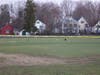 The White Park baseball diamond was closed after an officer involved shooting of a burglary suspect April 5. 