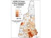 Here is the latest state map for new coronavirus infections released on April 6 by the New Hampshire Department of Health and Human Services. 