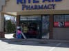 A Volvo SUV drove into the entrance of the Rite Aid pharmacy on North State Street in Concord on April 7. 