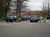Voters cast ballots via drive-thru at Hopkinton High School May 16.