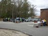 Voters cast ballots via drive-thru at Hopkinton High School May 16.