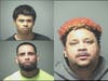 Ramon Guerrero, right, and Gabriel Rivera, lower left, and Manuel Balestier were arrested after a drug dealing investigation in both the Queen and Gate cities.