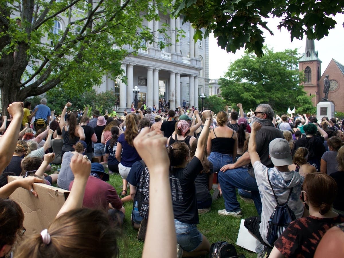 Change For Concord, Black Lives Matter Manchester, Black Lives Matter Nashua, leaders from the Seacoast, and others hold event at Statehouse at noon on June 27.