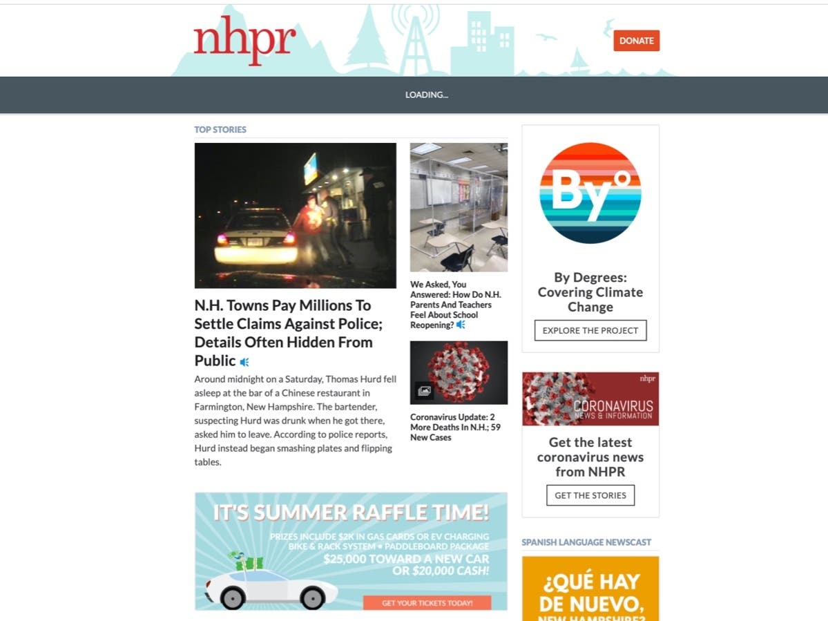 News small post card thumbnail